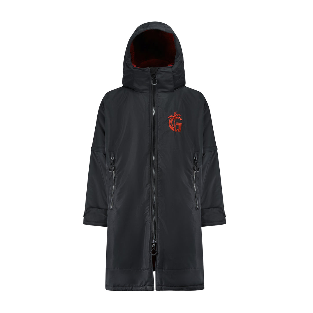 Sports-Cape - Black & Burgundy