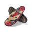Islander Flip-Flops - Women's - Grey Hibiscus
