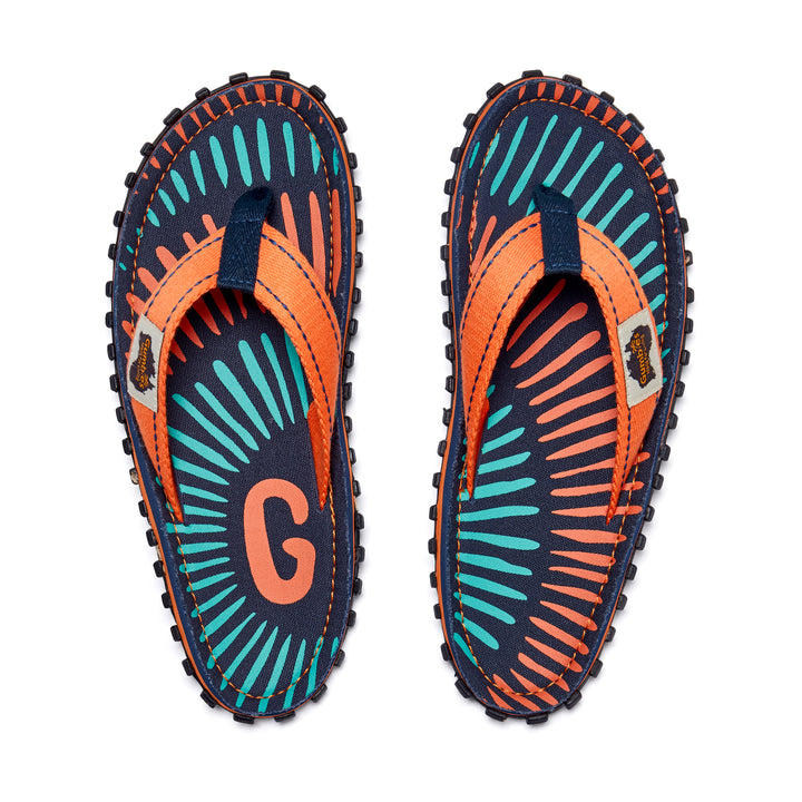 Islander Flip-Flops - Women's -Tangerine Burst