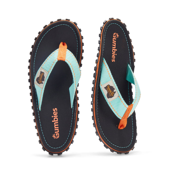 Islander Flip-Flops - Women's - Tricolor Black