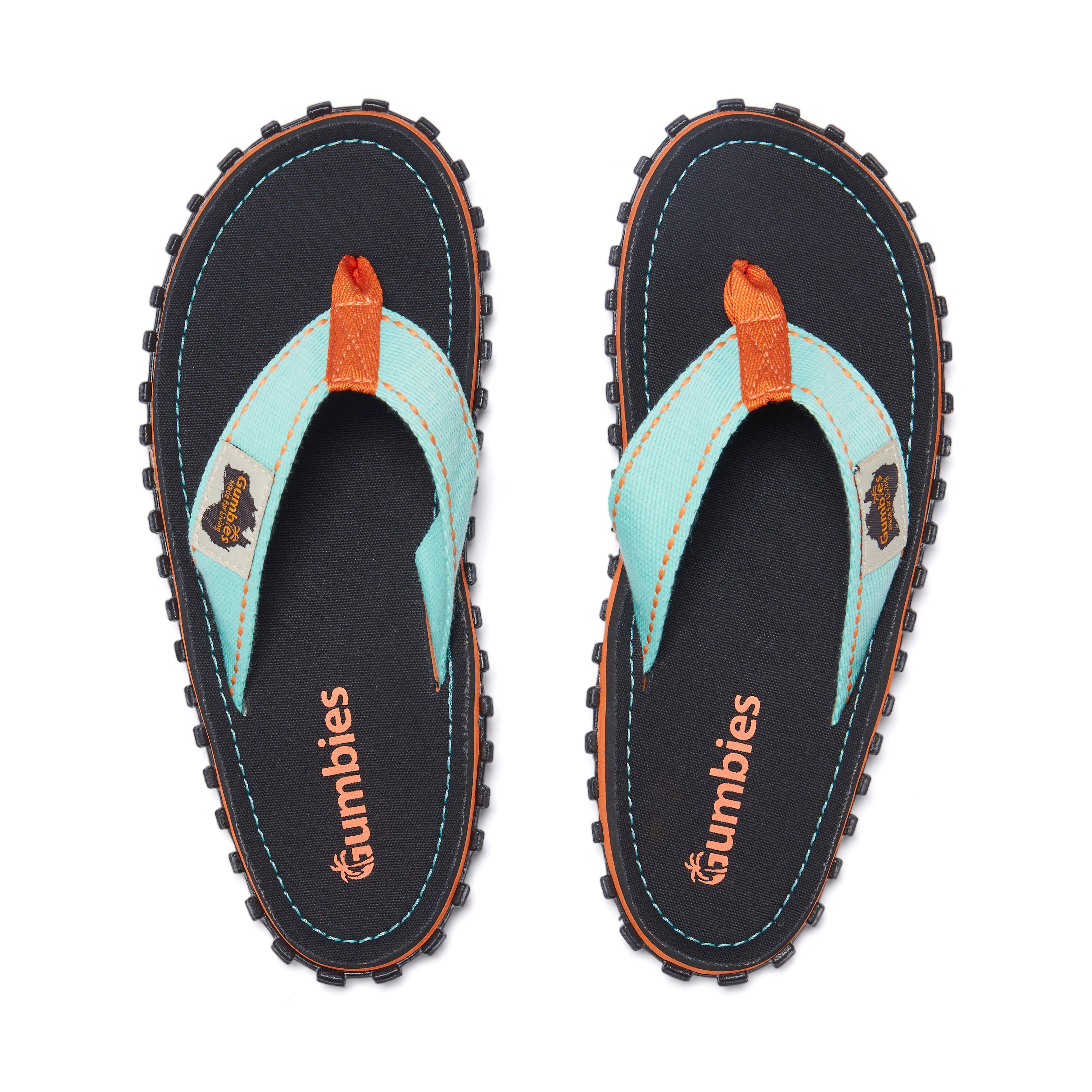 Islander Flip-Flops - Women's - Tricolor Black