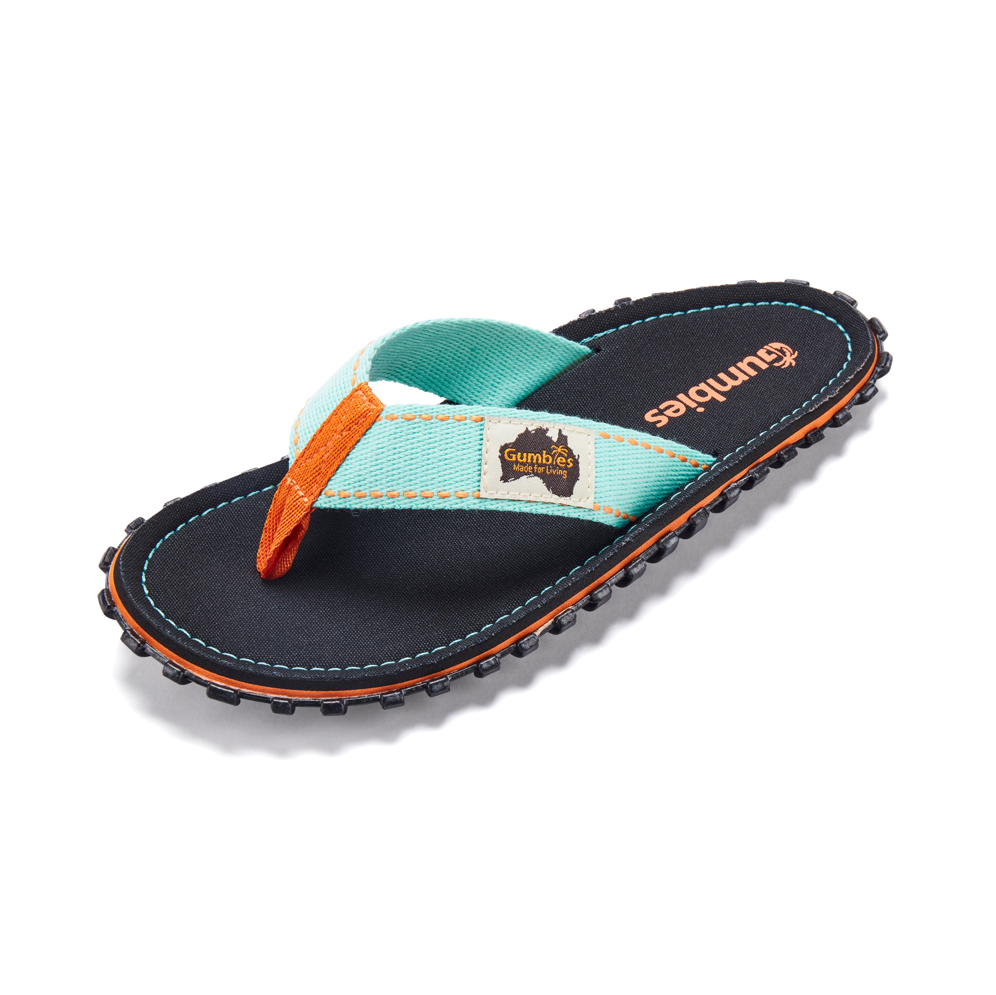 Islander Flip-Flops - Men's - Tricolor Black