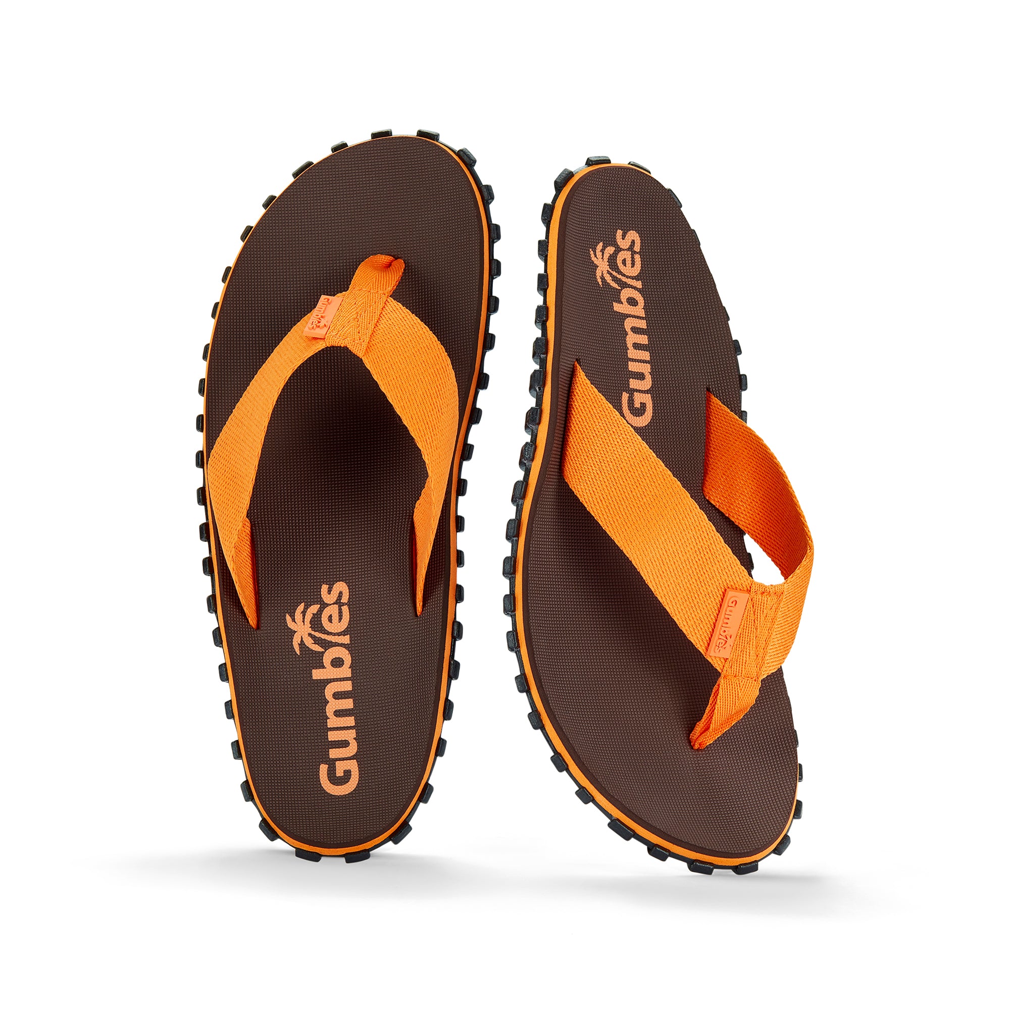 Duckbill Flip-Flops - Men's - Brown & Orange