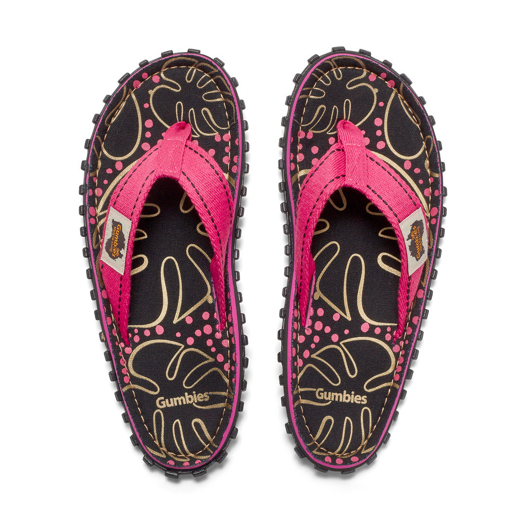 Islander Flip-Flops - Women's - Tropical Black