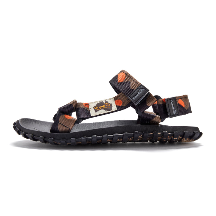 Scrambler Sandals - Women's - Khaki & Orange