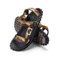 Scrambler Sandals - Men's - Burgundy & Orange