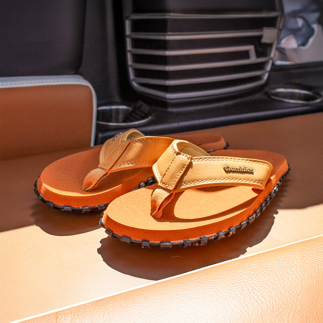 Vegovert Flip-Flops - Men's - Tan