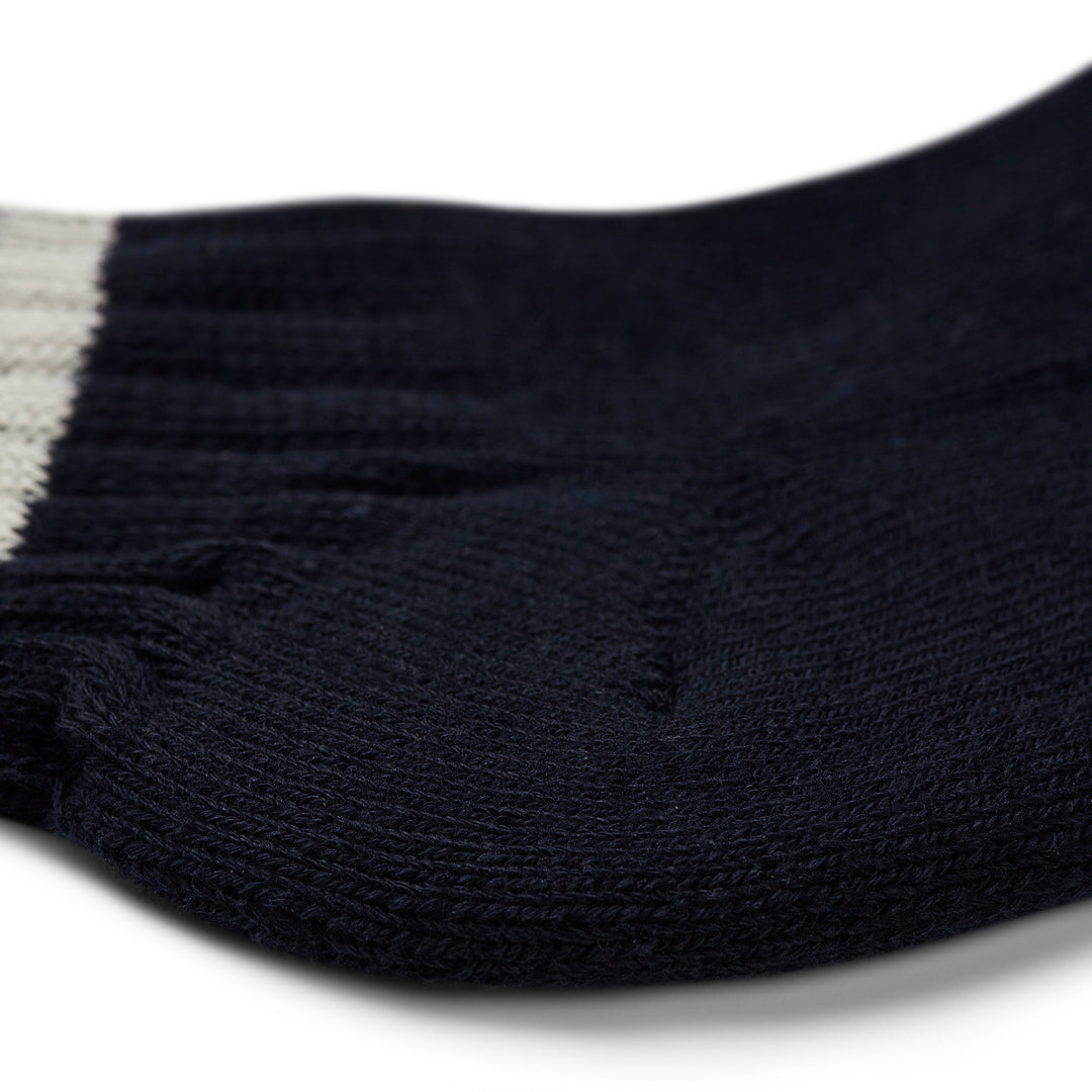 GUM Crew Sock - Men's - Navy & Grey