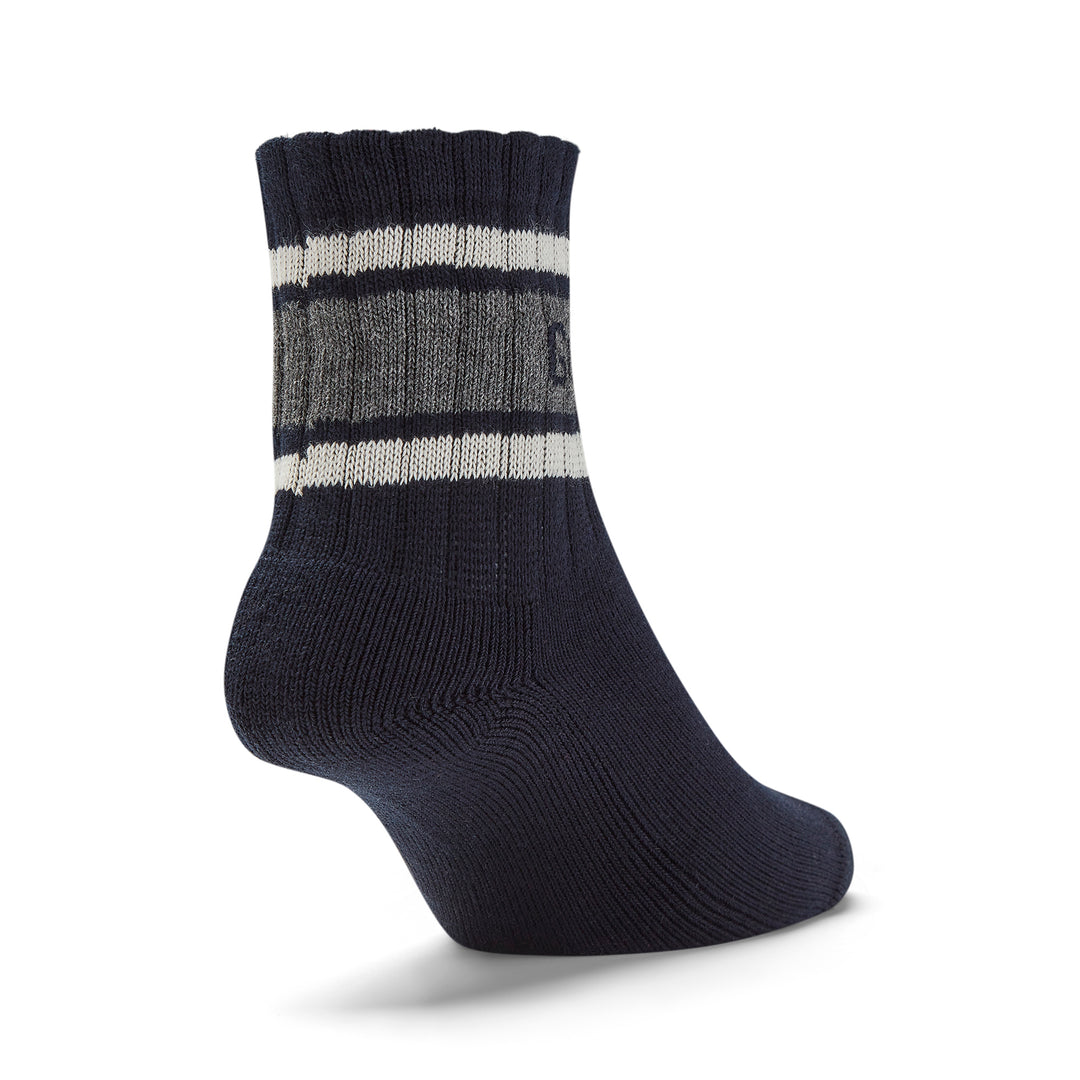 GUM Crew Sock - Men's - Navy & Grey