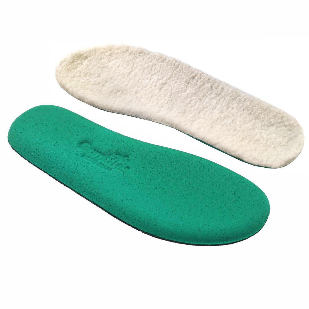 Natural Foam Insoles - Bobble Fleece